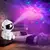 Proyector Mini Astronauta Sentado Estrellas Con Control - comprar online