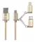 Cable Usb 3 En 1 Micro Usb, Usb C Y Ligthning Nisuta NS-CAUSB31