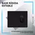 Imagen de Mousepad Rígida Para Mouse Logitech G440 Para Juegos Diseño Impreso Logo Logitech G Negro