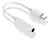 Adaptador Otg Tipo Usb-c A Auricular 3.5mm - Negro