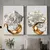 3 Pçs/ Quadro Moderno Cinza Ouro Mármore Pôster Abstrato Imagem - Dlifeshopnowbr