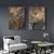 3 Pçs/ Quadro Moderno Cinza Ouro Mármore Pôster Abstrato Imagem na internet