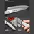 Faca Europeia Dupla Inox - Dlifeshopnowbr