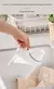 Dispensador de Produto de Lavanderia e de Alimentos Hermético com Copo Medidor Caixa de Armazenamento, Dispensador Multifuncional. - Dlifeshopnowbr
