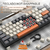 [Teclado GAMER SEM Fio]Teclado mecânico sem fio Bluetooth Dual Mode Hot-Swappable Mini 68-chave in - ElectraTech