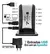 Hub Usb 2.0 C/ 7 Portas Extensoras C/ Fonte Bivolt Hb-t68 - INFORTECH
