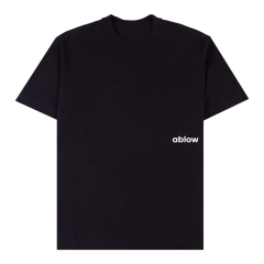 CAMISETA TUBULAR PRETA - ABLOW