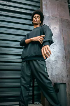 MOLETOM CARECA F/W 20 PRETO - FOURHUNDRED na internet