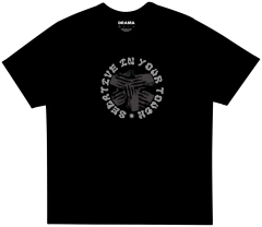 Camiseta Preta Toque Sedativo - Drama Club