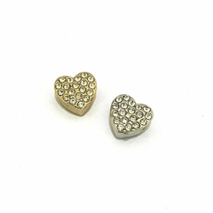 Pasante Con Strass - 8mm - comprar online