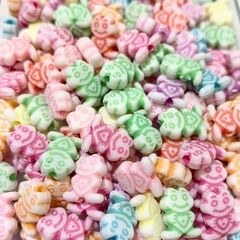 Cuentas Plásticas - Sapitos Multicolor 10mm - comprar online