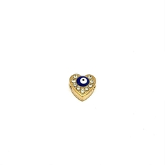 Ojo Turco Pasante Con Strass - 10mm - comprar online