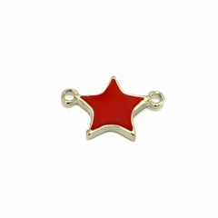 Conector Esmaltado - 15mm x 20mm - Gems Bijou