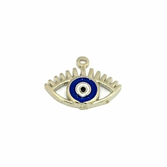 Ojo Turco Dije Esmaltado - 17mm x 22mm - Gems Bijou