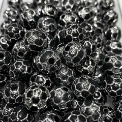 Cuentas Plásticas - Bolitas Futbol 10mm - comprar online