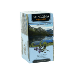 PATAGONIA- TE ARANDANO azul C/NARANJ x 20 SAQ