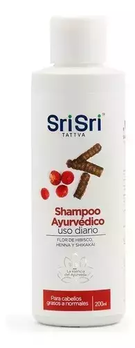SriSri- Shampoo ayurvedico uso diario con henna x200ml