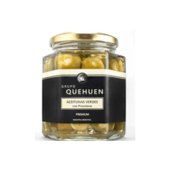 QUEHUEN- Aceitunas verdes rell. c/prov