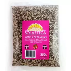 SOL AZTECA Mix/Semillas Lino-Ses-Chia-Gira x 250grs