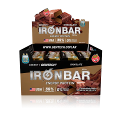 GENTECH- Ironbar chocolate x20 un
