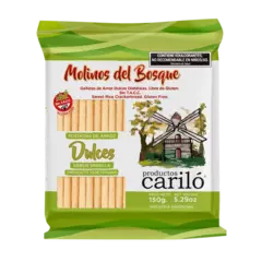 MOLINOS DEL BOSQUE GALLETAS DE ARROZ DULCE LIGHT S/A AGREG x150gr