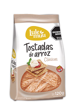 LULEMUU- Tostadas de arroz clasicas x120g