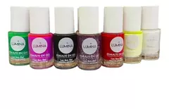 LUMINA- Esmaltes caja x 12 APTO VEGANO S/ TACC