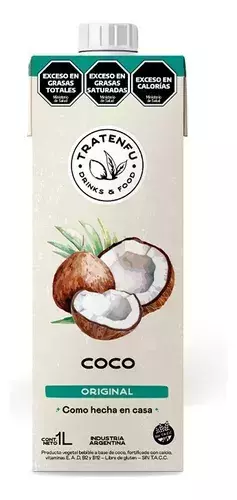 TRATENFU-Bebida de Coco Original x 1000ml - comprar online