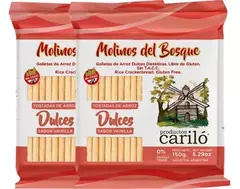 MOLINOS DEL BOSQUE GALL DE ARROZ DULCE PackX18 Sin Tacc