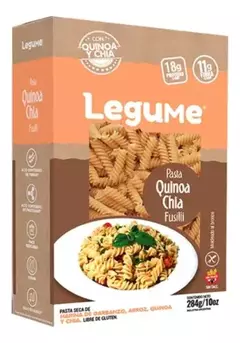 LEGUME Pasta seca Quinoa/Chia Fusilli x 284gr