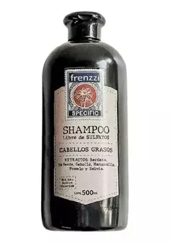 FRENZZI-Shampoo s/sulfatos (Cabellos grasos) 500ml