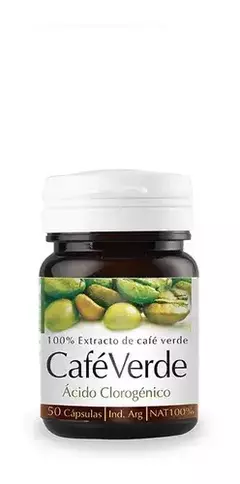 NATIER- capsulas de cafe verde x50 capsulas