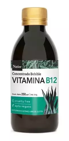NATIER-Capsula Vitamina B12 Concentrada x 50 capsulas