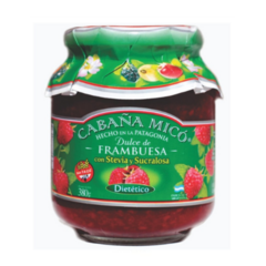LA CABAÑA MICO-Dulce de Frambuesa Dietético x 380gr
