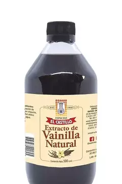 EL CASTILLO- VAINILLA LIQUIDA NATURAL X 500CC