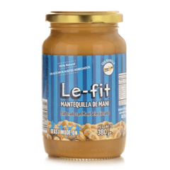 LE-FIT Mantequilla de mani sabor Vainilla x 380gr