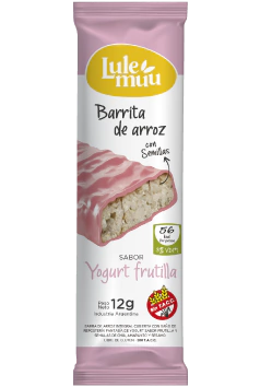 LULEMUU- Barrita de Yogurt de Frutilla 20U