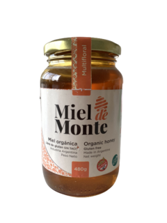 MIEL DE MONTE- Multifloral Organica 480gr