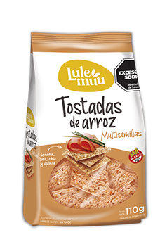 LULEMUU- Tostadas de arroz Multisemillas x120g