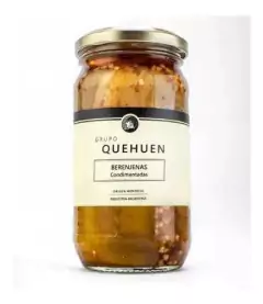 QUEHUEN- Berenjenas en Escabeche x330grs