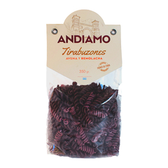 ANDIAMO Tirabuzon de avena y remolacha x 350 gr - comprar online