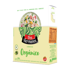 DOS HERMANOS- Arroz Blanco Orgánico x 500gr