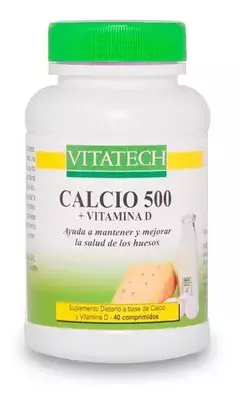 VITA TECH- Calcio 500mg x 40 Comp.