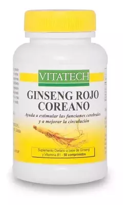 VITA TECH-Ginseng Rojo Coreano x 50 Comprimidos