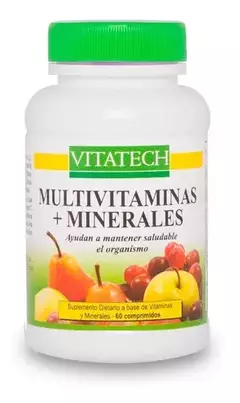 VITA TECH-Multi Vitaminas y Minerales x 60 C.