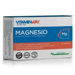VITAMIN WAY- Magnesio con Potasio y b6 60capsulas