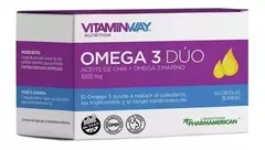 VITAMIN WAY- Omega 3 duo 60 capsulas