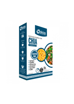 WAKAS- Pasta Fusilli Chia x 250g
