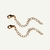 Kit 2 (dois) Extensores Colar Semijoia Dourado - comprar online