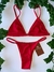 Biquini Basic - Liso Vermelho